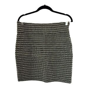 Margaret M Christiana Jacquard Printed Pencil Skirt